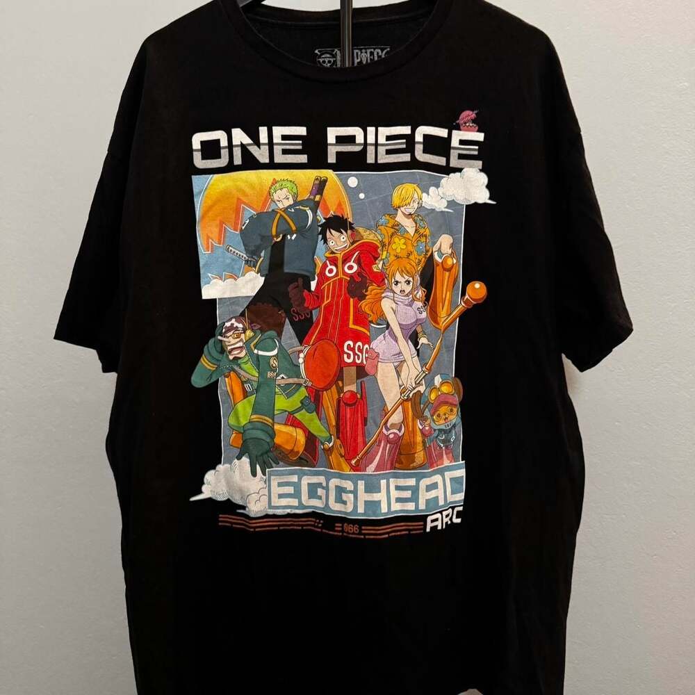 One Piece Egghead Arc Graphic T-Shirt XL Black